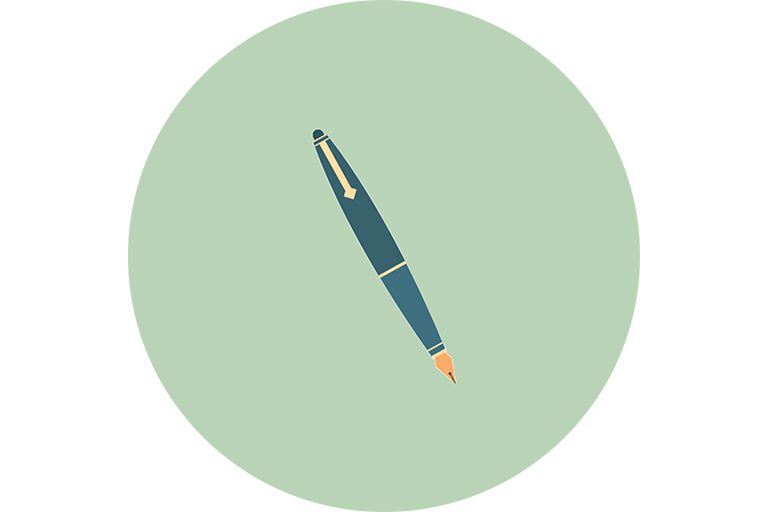 Illustration of a pen.