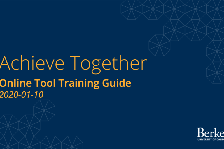 Achieve Together User Guide