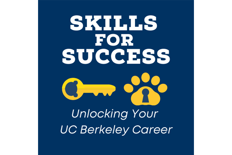 Skills for Success banner featuring a key and a lock with bear motifs 
