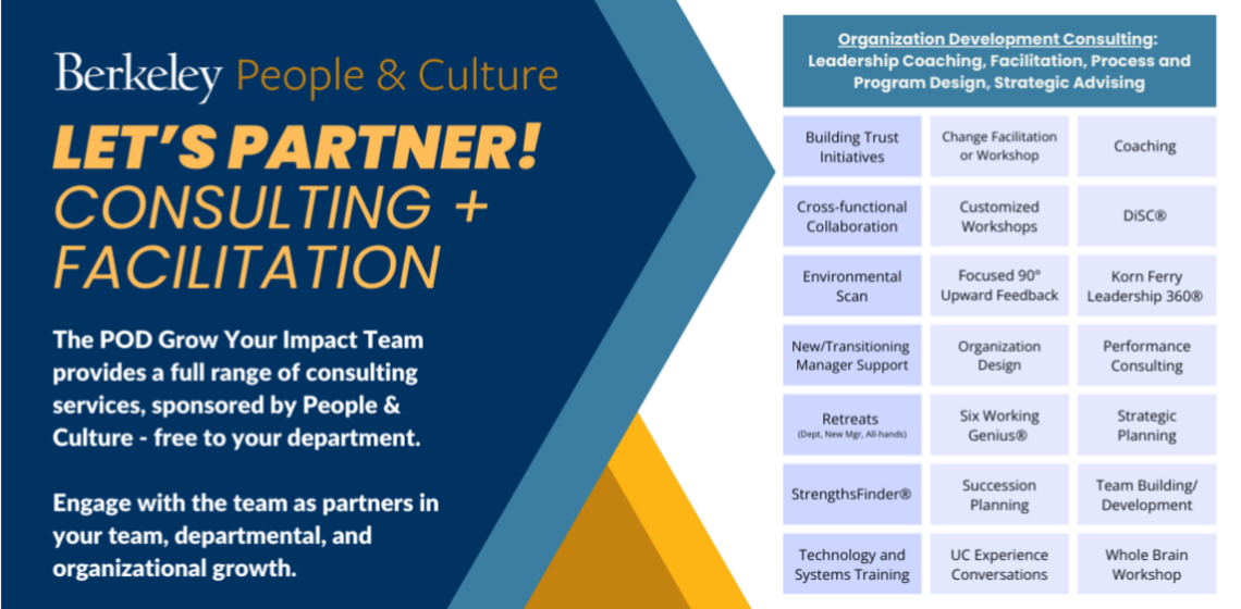Let's partner! Consulting and facilitation for your team for free :)