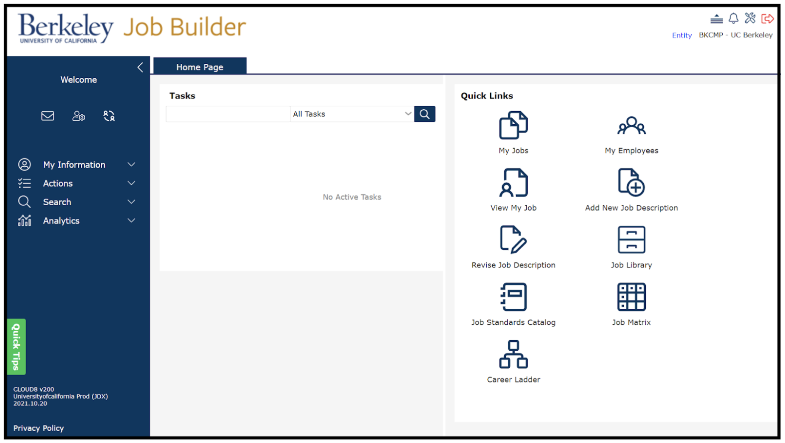 Job Builder screenshot