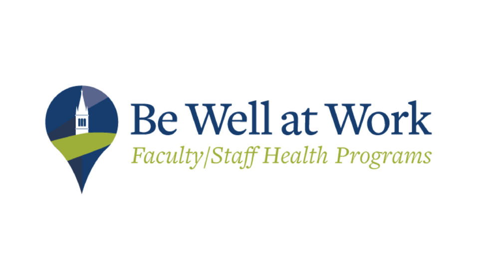 Be Well At Work Faculty/Staff Health Programs